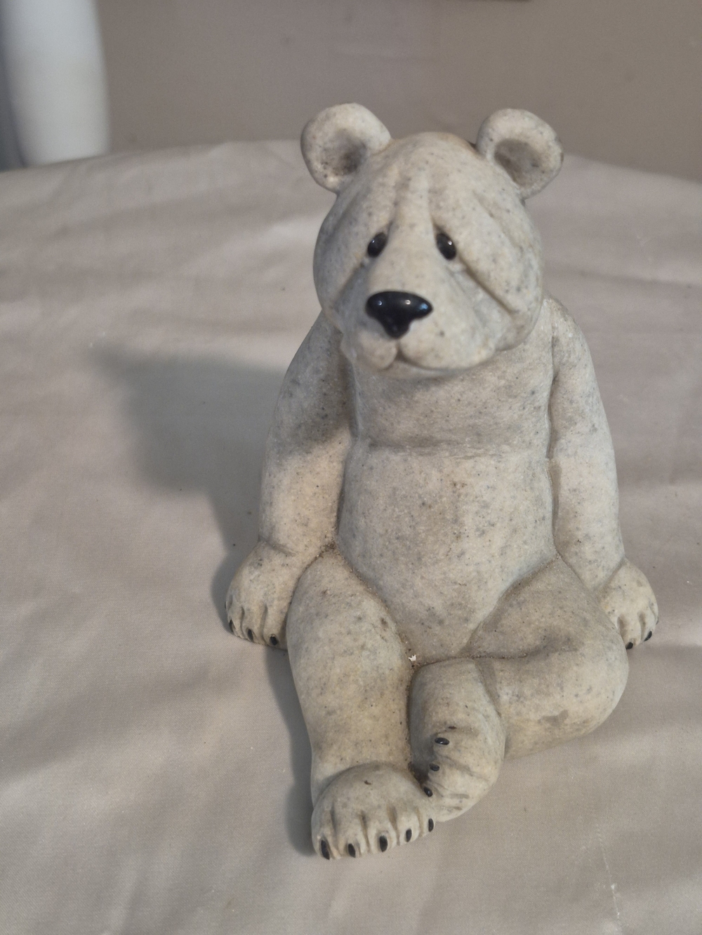 Vintage Quarry Critters "Bud" Polar Bear Figurine